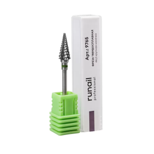 9765 RuNail Фреза твердосплавная, конус 6,2 мм