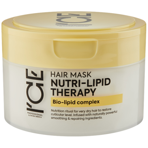 ICE by NS/PRO Маска для питания и блеска волос, 200 мл.