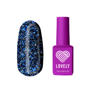 Lovely Топ со светоотражающими частицами Starry Top 03, 7 мл.