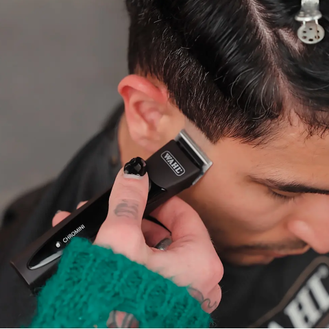 1591-0466 Wahl ChroMini Машинка для окантовки, черный