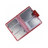 Lesly Органайзер для пластин Red MIX