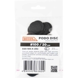 NN D20-100-А Файлы для пододисков сменные одноразовые, абразив 100, карбид-кремния, 35 шт.