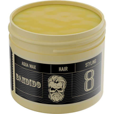Bandido Aqua 8 Воск экстра сильной фиксации для густых волос, 125 мл. (желтый)