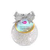 7DAYS Соль для ванны с шиммером серебряная, 330 гр.