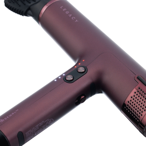 LD-1889 Bordo DEWAL Фен PRO Legacy, 1700 Вт, 2 насадки + диффузор