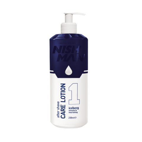 NISHMAN 01 Лосьон после бритья без спирта ICEBERG, 200 мл.