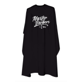 NM-01 NISHMAN Пеньюар черный белое ЛОГО Master Barber