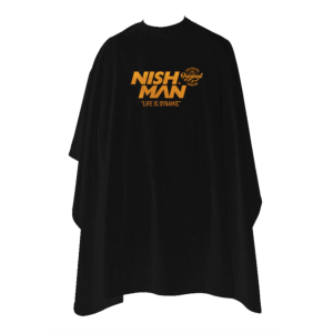 NM-02 NISHMAN Пеньюар черный желтое ЛОГО