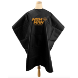 NM-02 NISHMAN Пеньюар черный желтое ЛОГО