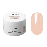 9848 RuNail Моделирующий гель JELLY Color Нежный натуральный Бежевый, 15 гр.
