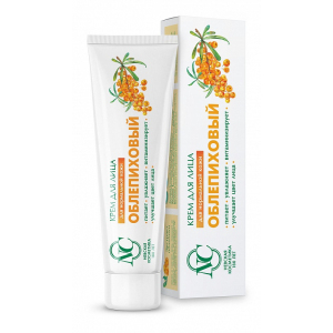 Крем для лица Облепиховый Питательный для нормальной кожи, 40 мл.