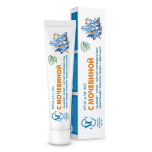 Крем для ног с мочевиной, 50 мл.