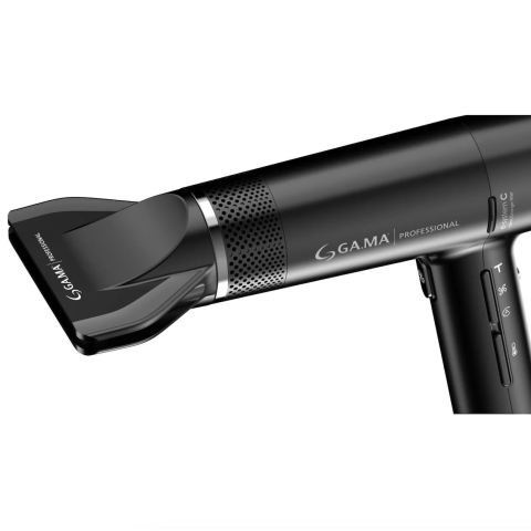 Фен GA.MA IQ3 PERFETTO чёрный 1600 Вт 120 000 об/мин 3 насадки