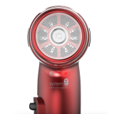 Фен GA.MA IQ LITE MAX красный 1700 Вт 85 000 об/мин 2 насадки