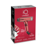 Фен GA.MA IQ LITE MAX красный 1700 Вт 85 000 об/мин 2 насадки