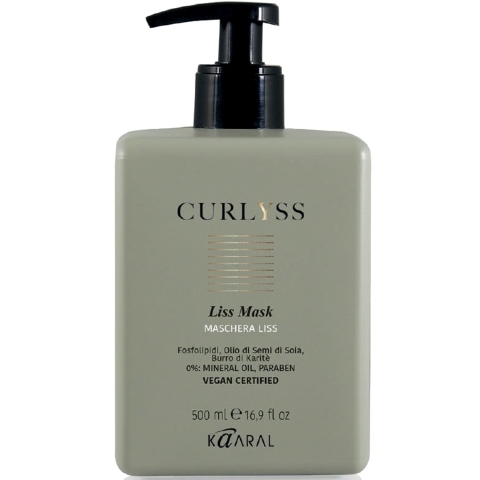 KAARAL CURLYSS Разглаживающая маска для волос, 500 мл.