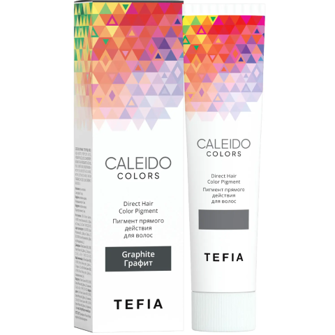 TEFIA CALEIDO colors Пигмент прямого действия для волос Графит, 100 мл.