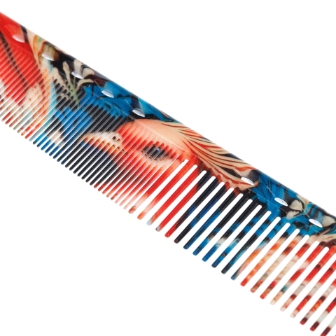 RUS02 DEWAL Расческа для стрижки Русские сказки 21,5 см.