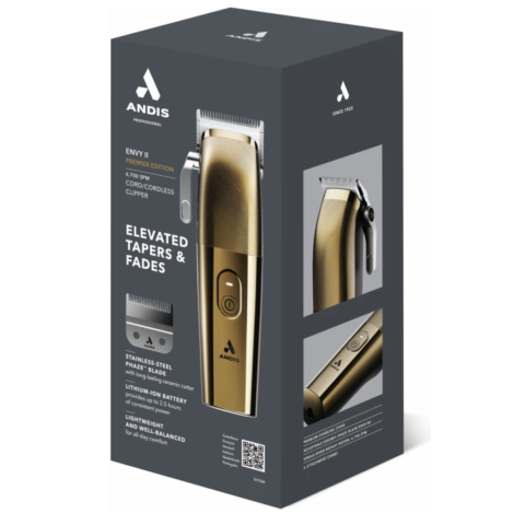 561568 LCA-1 ANDIS Машинка для стрижки волос Envy II 0,25-3,5 мм, 11 насадок