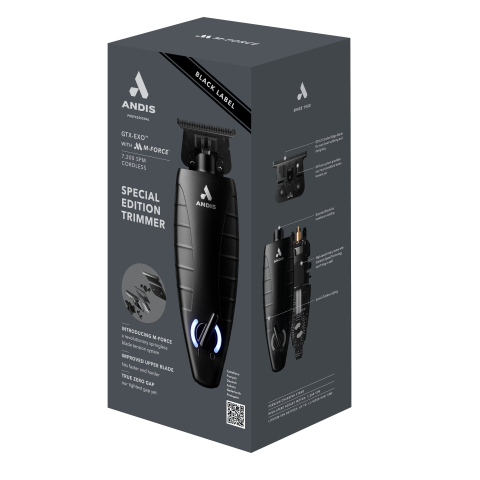 561863 ORL-S ANDIS Триммер для стрижки волос M-Force, 4 насадки 1,5-9 мм