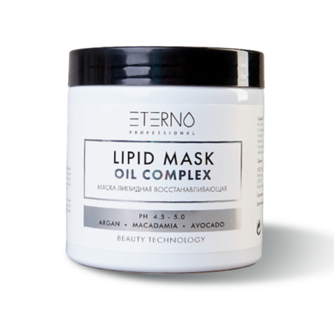 ETERNO Маска Липидная восстанавливающая, 500 мл.