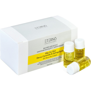 ETERNO Ампулы для волос омолаживающие с церамидами, 10*10 мл.