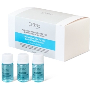 1 шт. ETERNO Ампулы для волос увлажняющие с гиалуроновой кислотой, 1*10 мл.