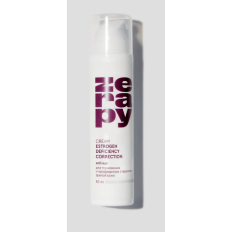 ZERAPY Крем Коррекция дефицита эстрогенов для зрелой кожи лица, 50 мл.