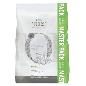 Воск горячий пленочный в гранулах ITALWAX Top Line Кристалл, 1500 гр.