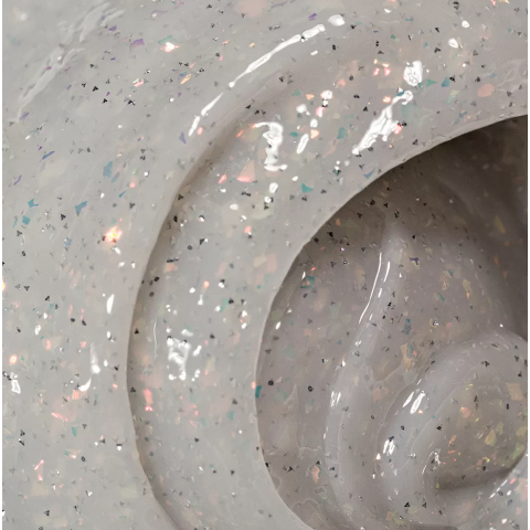 9870 RuNail Моделирующий светоотражающий УФ Builder гель MILK DIAMOND, 15 гр. 