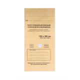 6877 RuNail Крафт-пакет для стерилизации 100*200, 100 шт./упак.