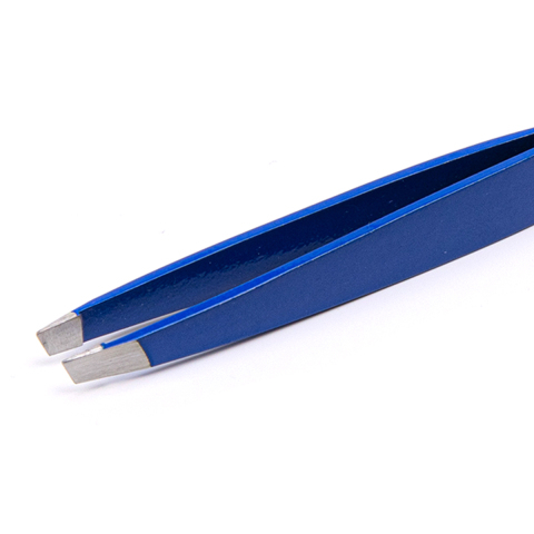 МЕТЦГЕР PT-862(4)-BL Пинцет скошенный синий