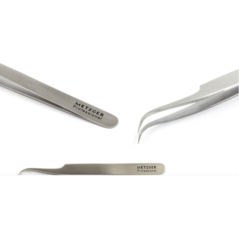 МЕТЦГЕР PT-6521-D Пинцет прямой острый, 12,5 см