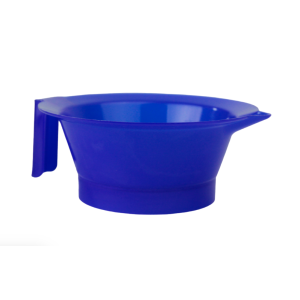 HS42760 Чаша для красителя пластиковая с носиком ультрамарин, 250 мл.