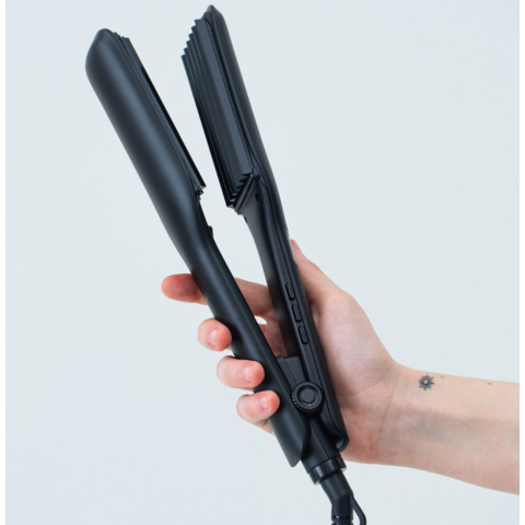 Melon Pro Щипцы-гофре LAMIA WAVE керамические 45/100 мм, 130-230 С, черные