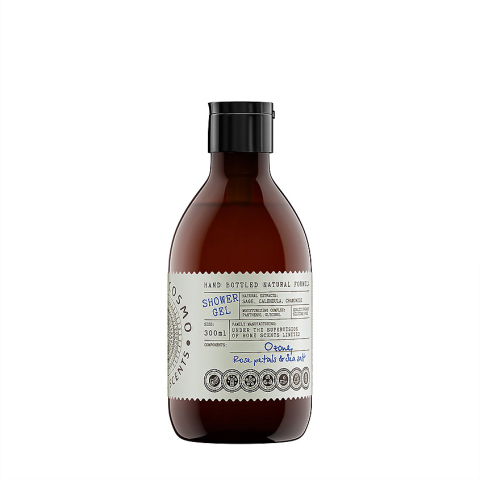 Гель для душа Озон, роза и морская соль, 300 мл.