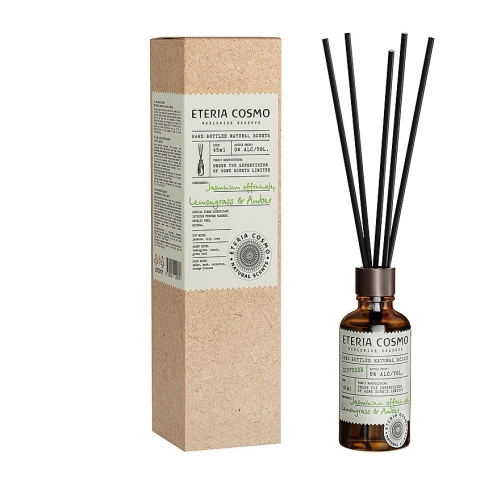 Диффузор ароматический Жасмин, лемонграсс и амбра, 45 мл.