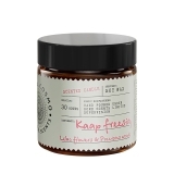 Свеча ароматическая Фрезия, сирень и драгоценное дерево в стекле, 88 гр.