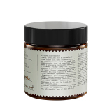 Свеча ароматическая Чабрец, китайская мята и зеленый лист в стекле, 88 гр.