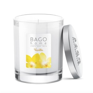 Свеча ароматическая Ваниль в стекле, 132 гр.