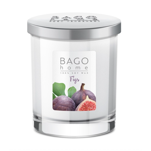 Свеча ароматическая Инжир в стекле, 132 гр.