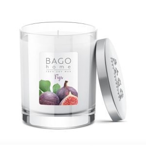 Свеча ароматическая Инжир в стекле, 132 гр.