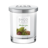 Свеча ароматическая Сибирская сосна в стекле, 132 гр.