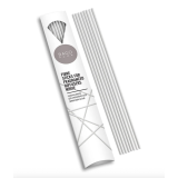 Палочки для ароматического диффузора белые Фибра, 20 см.