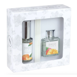 Набор ароматический (Манго диффузор 50 мл. + Сочный апельсин спрей 30 мл.)