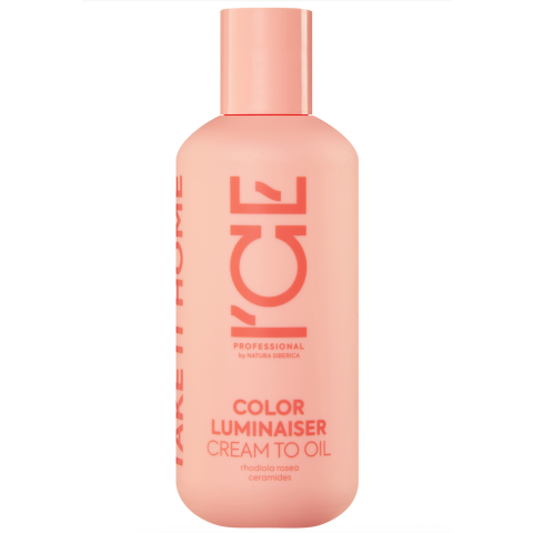 ICE Home Ламинирующее крем-масло для окрашенных волос, 200 мл.