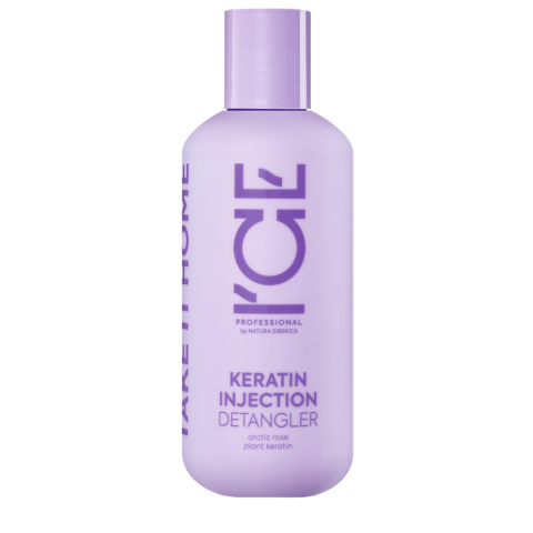 ICE Home Кератиновый крем для поврежденных волос, 200 мл.