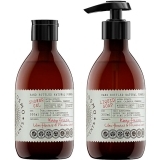 Набор парфюмированный Фрезия сирень и драгоценное дерево (Гель для душа 300 мл. + Мыло для рук 300 мл.)