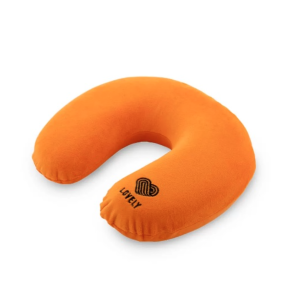 Подушка с эффектом памяти оранжевая