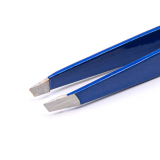 МЕТЦГЕР PT-352-BL Пинцет скошенный синий